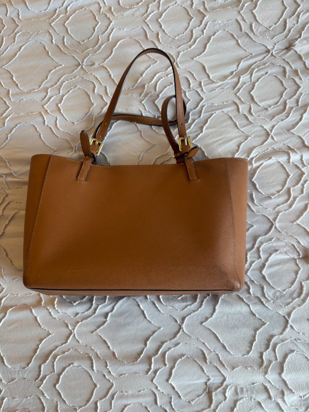 Tory Burch Emerson Buckle Tote - Picture 8 of 16